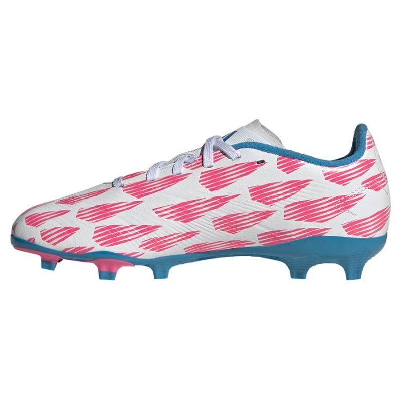 Scarpe Adidas Predator League Mg IF6352 bianca 2