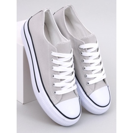 Sneakers classiche da donna Fargis Grey grigio 1