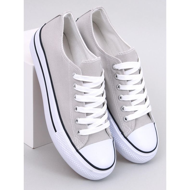 Sneakers classiche da donna Fargis Grey grigio 1