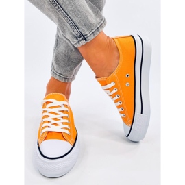 Sneakers classiche da donna Fargis Yellow giallo 1
