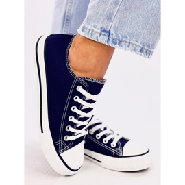 Sneakers classiche da donna Basic D.BLU/Navy 1