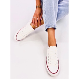 Sneakers classiche da donna Basic White bianco 1