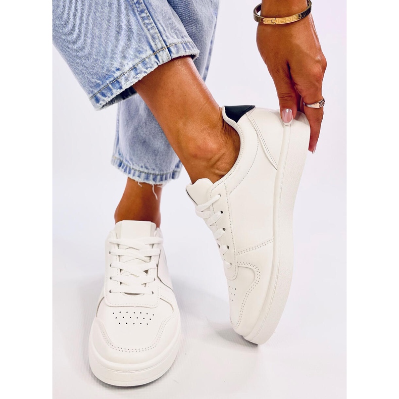 Lemoro Sneakers nere da donna bianco 1