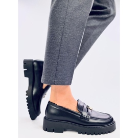 Mocassini Rimet con plateau neri nero 2