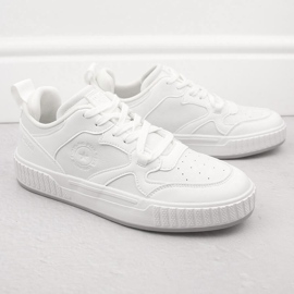 Scarpe sportive bianche da uomo Big Star OO174003 bianco 2