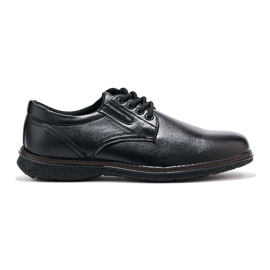 Scarpe stringate da uomo nere nero 1