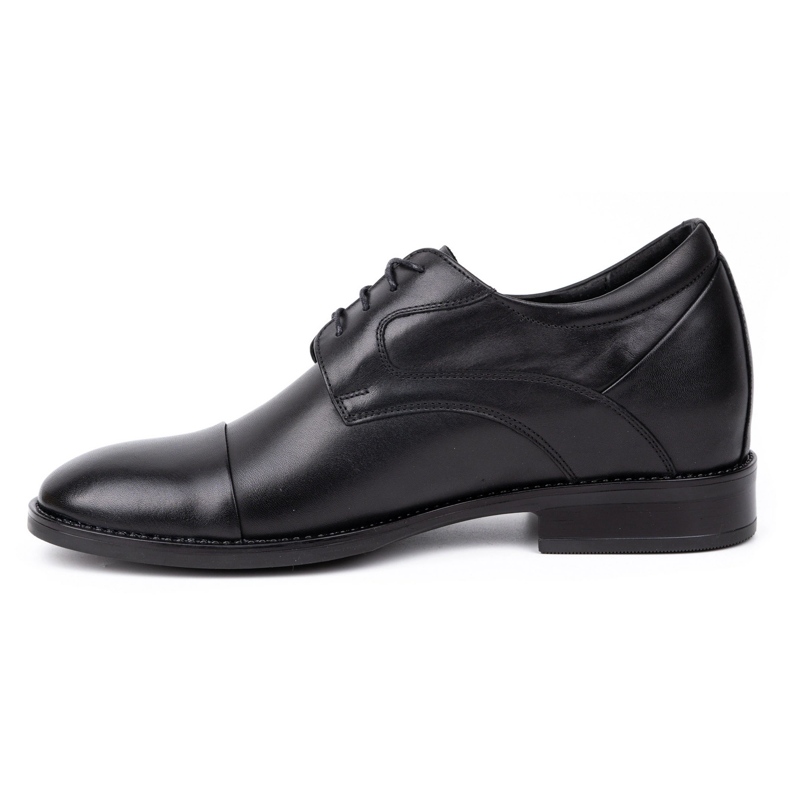 Olivier Scarpe casual aumentanti da uomo P14, nere nero 1