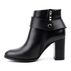 Olivier Stivaletti da donna in pelle 1046, colore nero 1