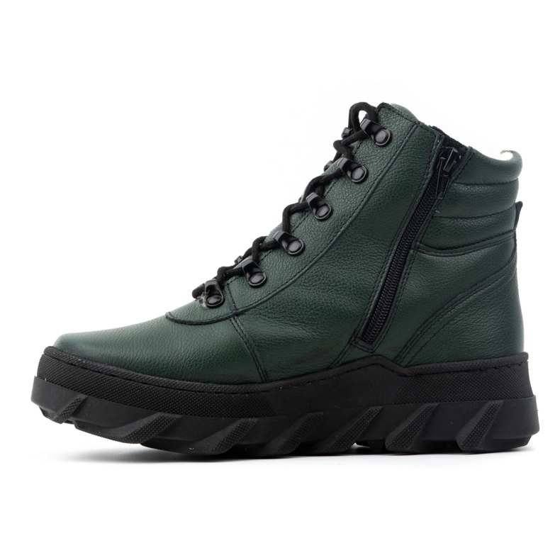 WASAK Doposci invernali da donna in pelle 0697W verde 1