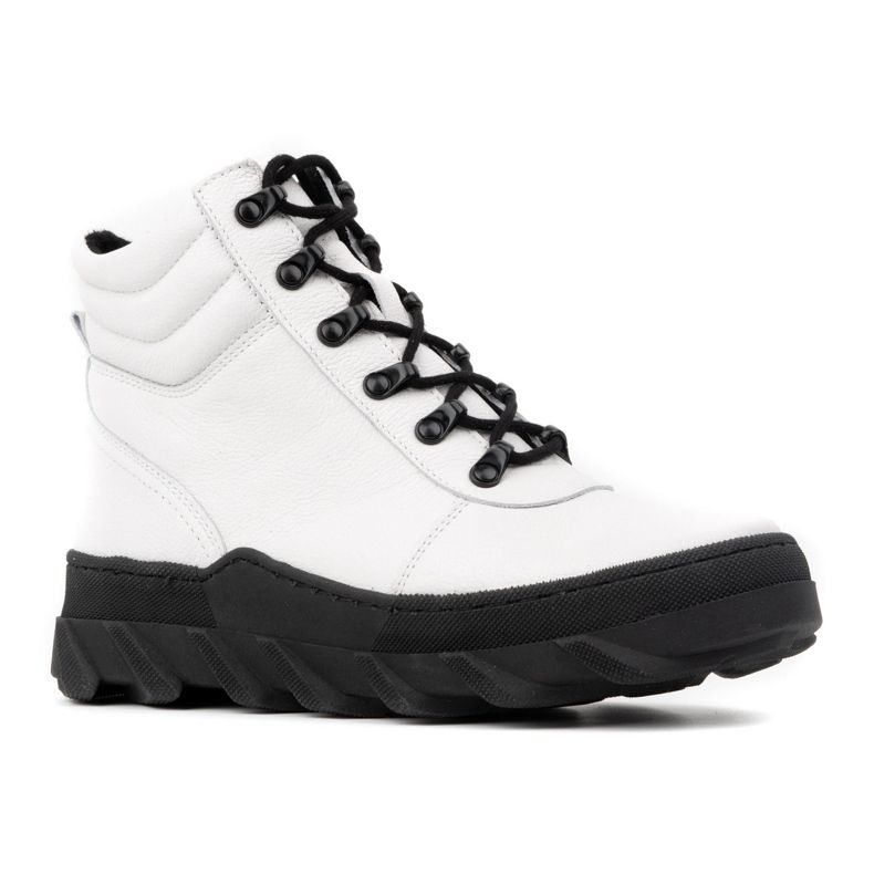 WASAK Doposci invernali da donna in pelle 0697W bianco 1