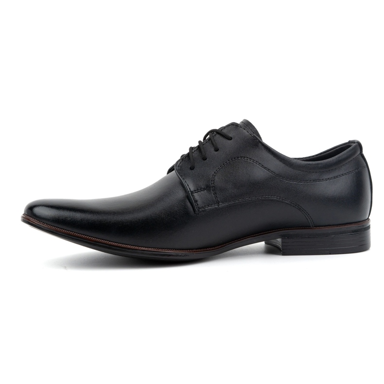 Olivier Scarpe formali da uomo in pelle 277 nere con bordeaux nero 1