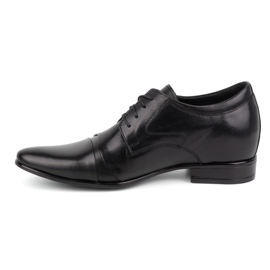 Olivier Scarpe eleganti da cerimonia da uomo in pelle P12, colore nero 1