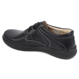 Olivier Scarpe da donna in pelle 0819 nere nero 1