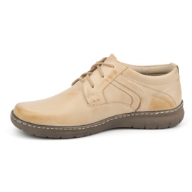 Olivier Scarpe da donna in pelle 0819 beige 1