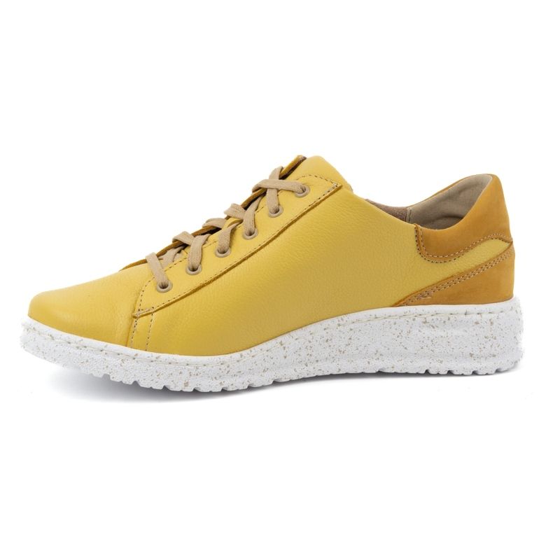 WASAK Sneakers da donna in pelle 0720W gialle giallo 1