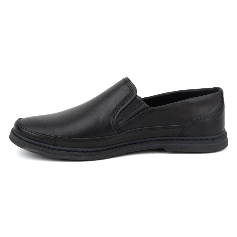 Olivier Scarpe da uomo in pelle 612 nere nero 1