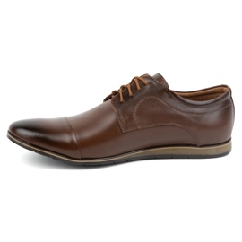 Olivier Scarpe eleganti da uomo in pelle 276LU marrone 1