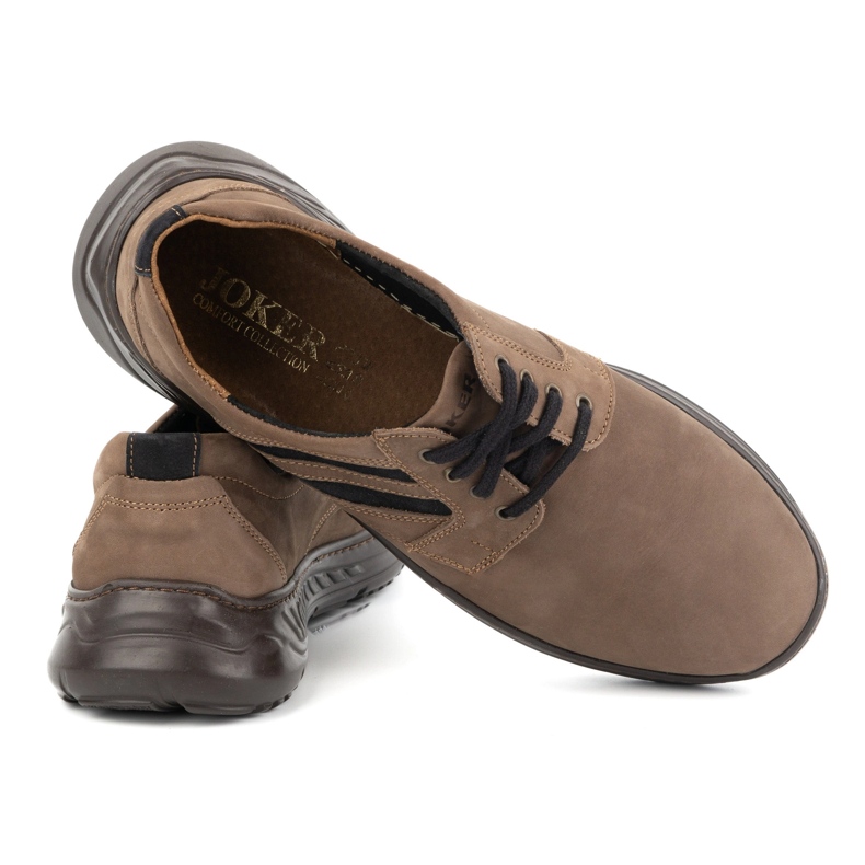 JOKER Scarpe Sport Style da Uomo Modello 895J Marrone 1