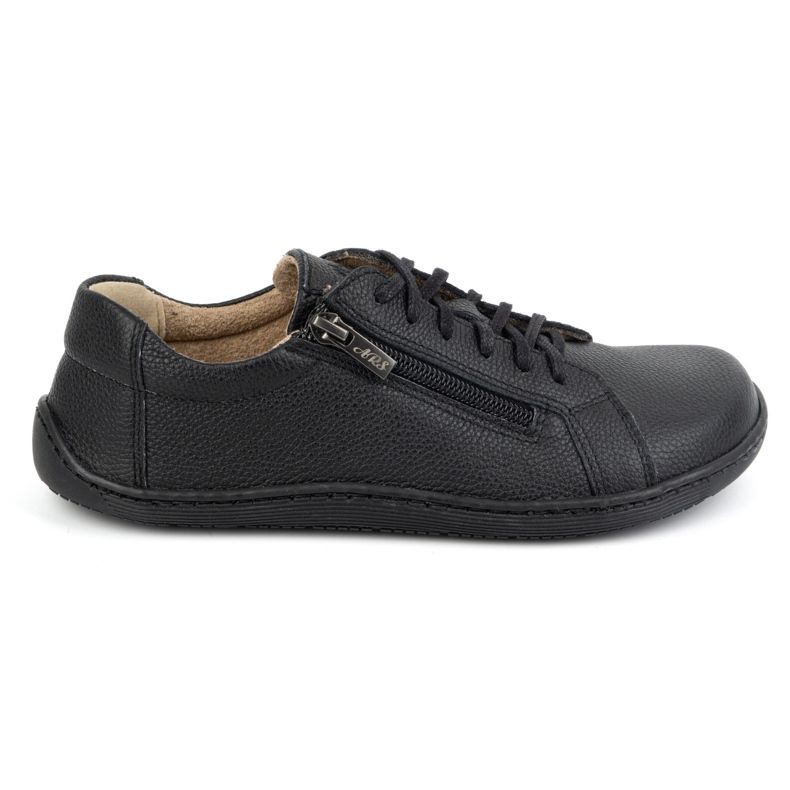 Olivier Scarpe da donna minimaliste in pelle a piedi nudi modello 1243 nere nero 1