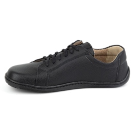 Olivier Scarpe da donna minimaliste in pelle a piedi nudi modello 1243 nere nero 2
