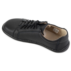 Olivier Scarpe da donna minimaliste in pelle a piedi nudi 1242 nere nero 1