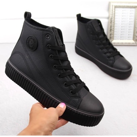 Sneakers alte isolanti nere Big Star OO274790 nero 1