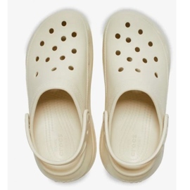 Zoccolo Crocs Mega Crush 207988-2Y2 beige 1