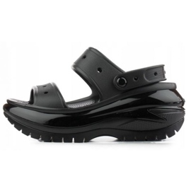 Zoccoli Crocs Classic Mega Crush 207989-001 nero 1