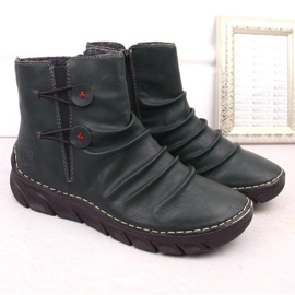 Stivali da donna isolanti verdi Rieker 55052-54 verde 2
