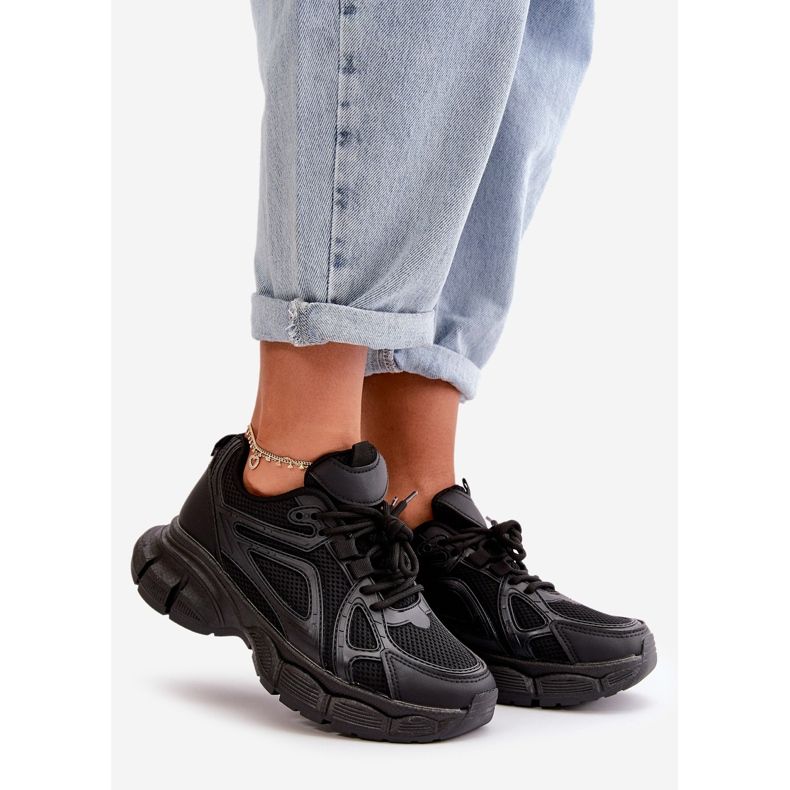 Scarpe Sportive Sneakers da Donna Nere Timoci nero 1