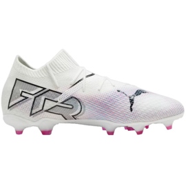 Scarpe da calcio Puma Future 7 Pro FG/AG 107707 01 bianca 1