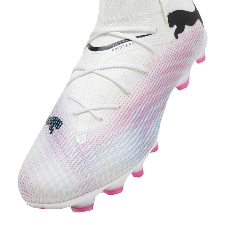 Scarpe da calcio Puma Future 7 Pro FG/AG 107707 01 bianca 3