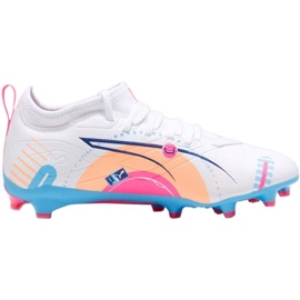 Scarpe da calcio Puma Ultra 5 Match Vol. FG/AG 108065 01 bianca 1