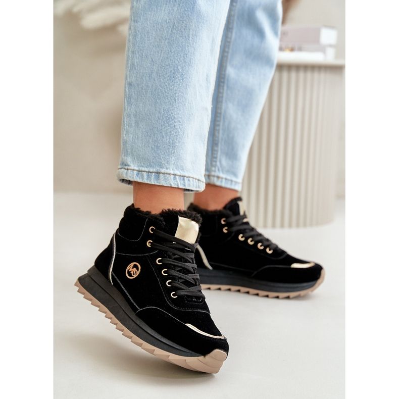 Scarpe sportive isolanti da donna su piattaforma Nero Ariatte 2