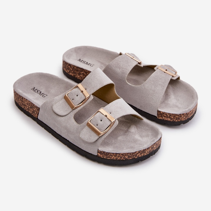 Sandali Slip-On Cortina Grigi Da Donna grigio 1