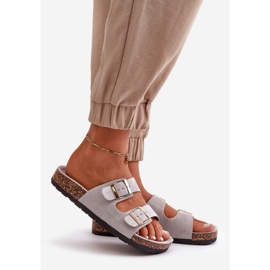 Sandali Slip-On Cortina Grigi Da Donna grigio 2