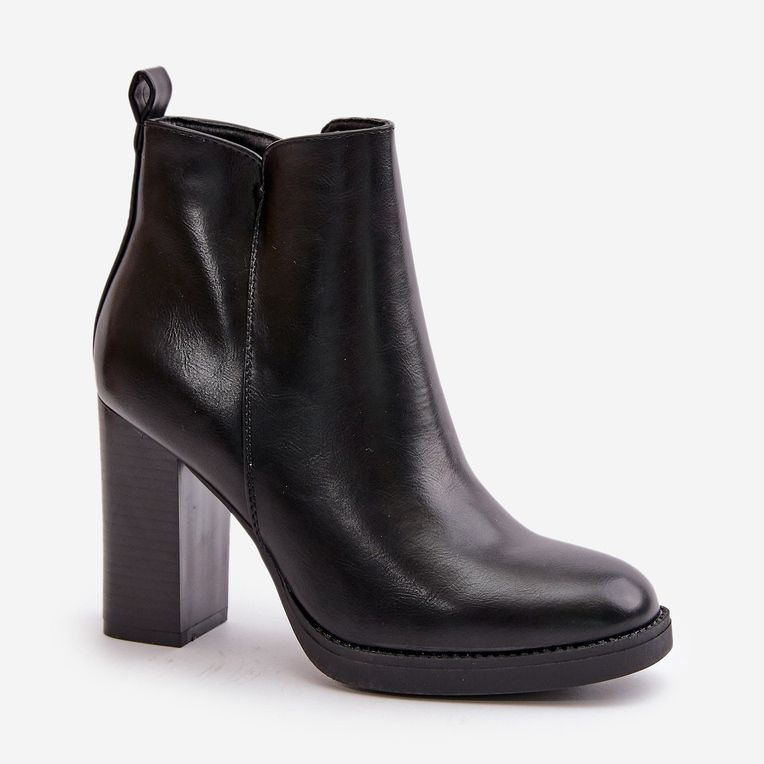 Stivali Da Donna Isolanti Su Tacco Alto In Eco Pelle Nera Teresine nero 2