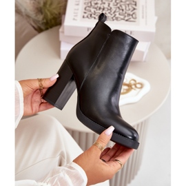 Stivali Da Donna Isolanti Su Tacco Alto In Eco Pelle Nera Teresine nero 1