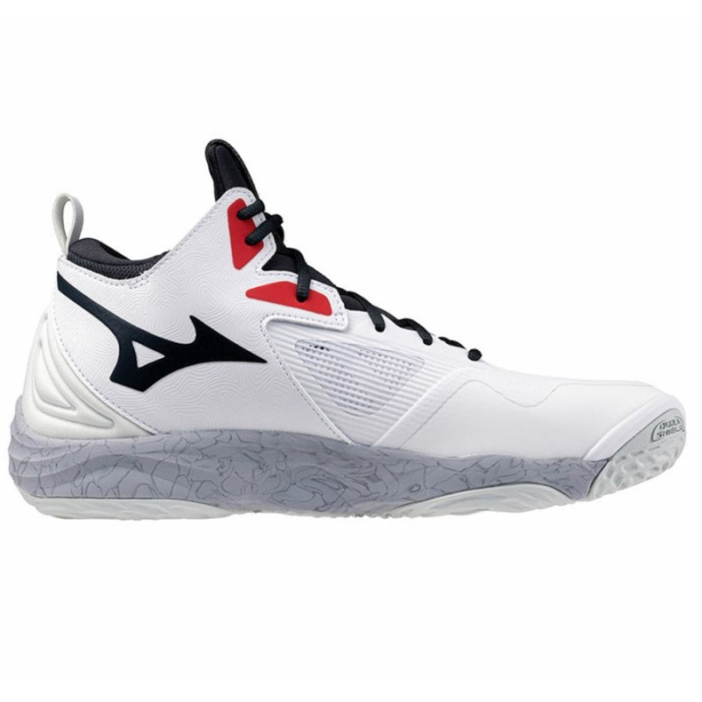 Scarpe da pallavolo Mizuno Wave Momentum 3 Mid M V1GA231796 bianco 1