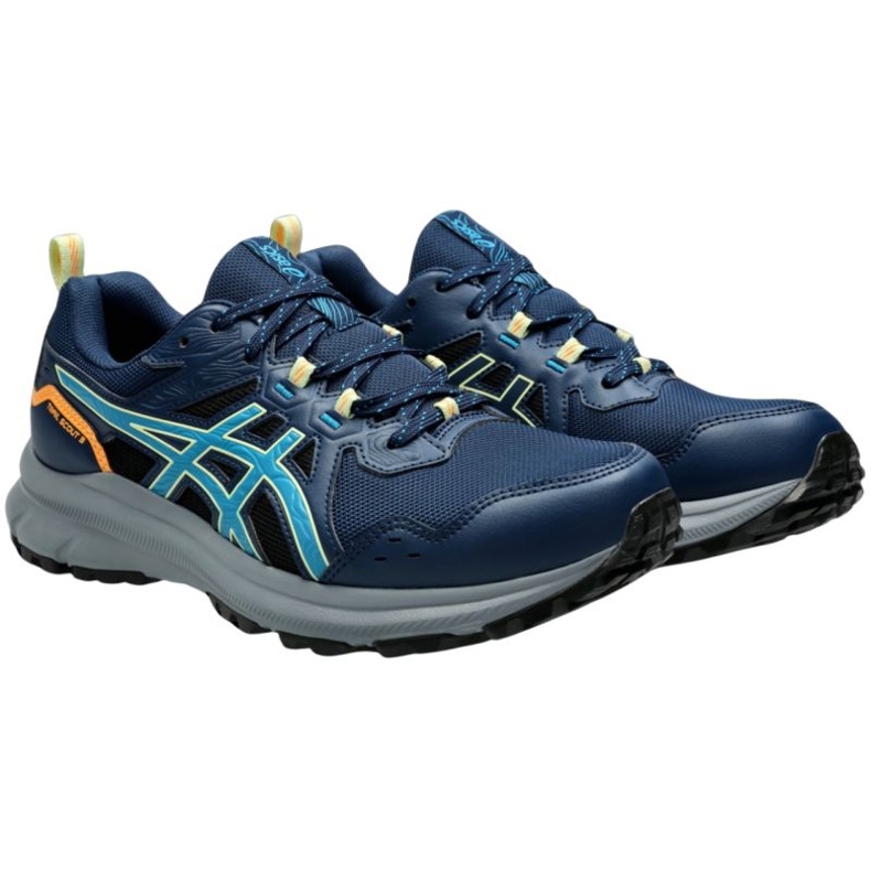 Scarpe da corsa Asics Trail Scout 3 1011B700-402 blu 1