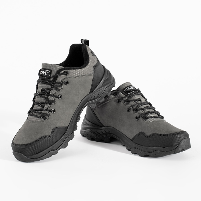 DK Scarpe da trekking grigie da uomo grigio 2