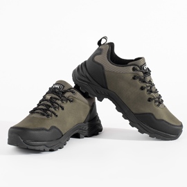 DK Scarpe da trekking da uomo verde scuro 2