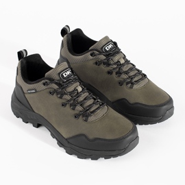 DK Scarpe da trekking da uomo verde scuro 1