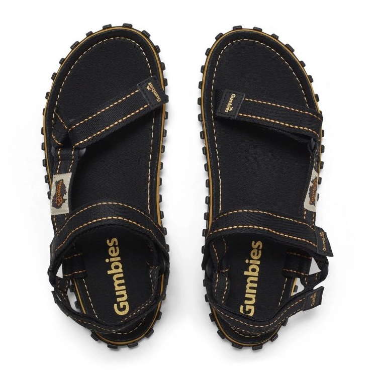 Sandali Gumbies Tracker unisex neri GU-SATRA001 nero 1
