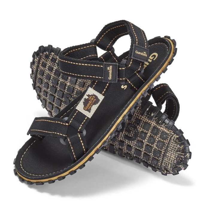 Sandali Gumbies Tracker unisex neri GU-SATRA001 nero 2