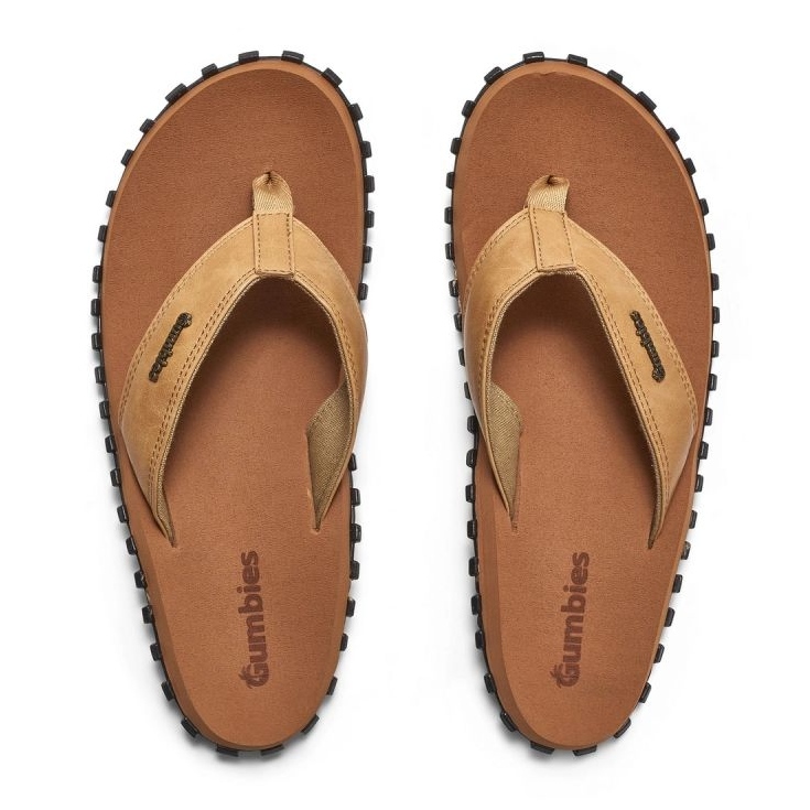 Infradito Gumbies Vegovert Infradito unisex marrone chiaro GU-FFVEG128 1