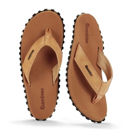 Infradito Gumbies Vegovert Infradito unisex marrone chiaro GU-FFVEG128 2
