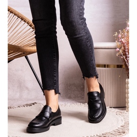 Mocassini Élodie eleganti neri nero 1