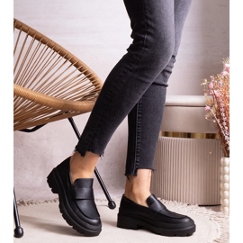 Scarpe nere realizzate in ecopelle Seraphin nero 1