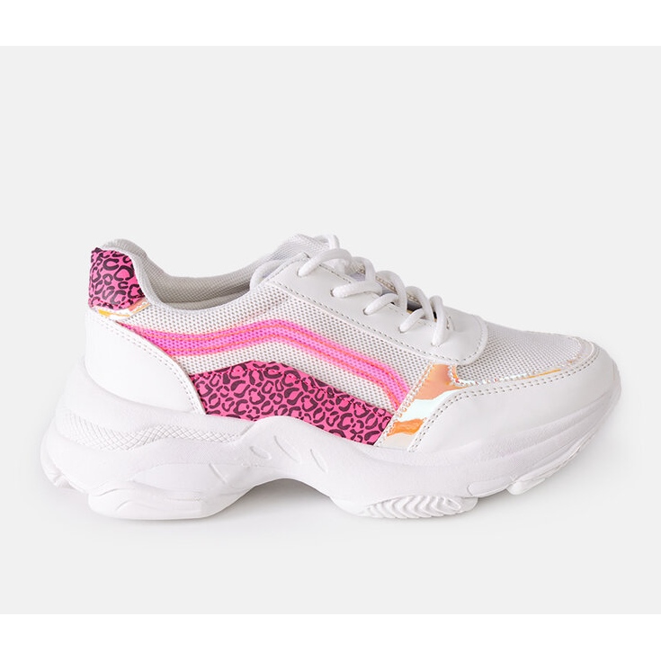 Sneaker olografiche bianche Mufeeda bianco 1